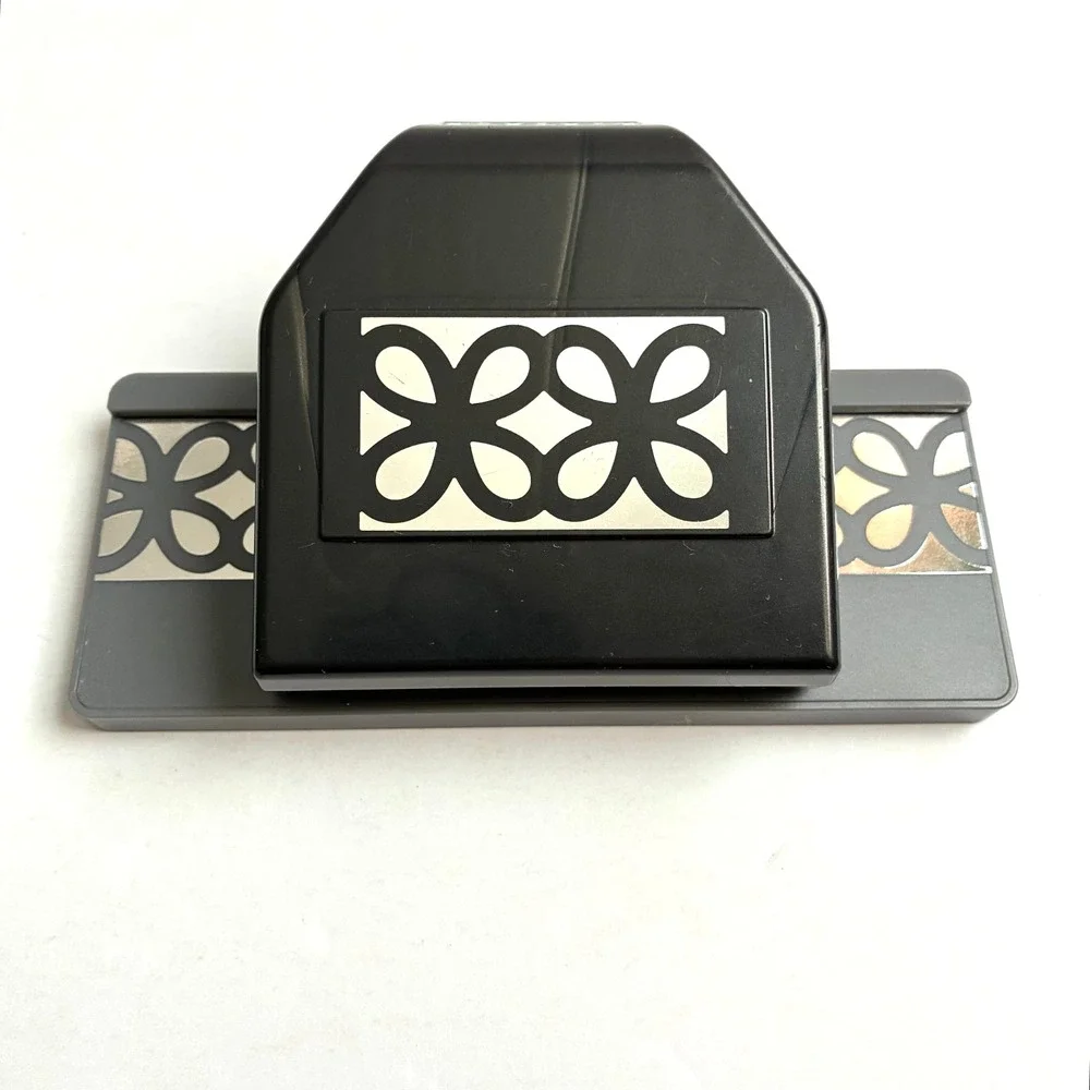 EK Success Border Edge Paper Punch Lot of 3 Clover Scallop Circle Punches *Read